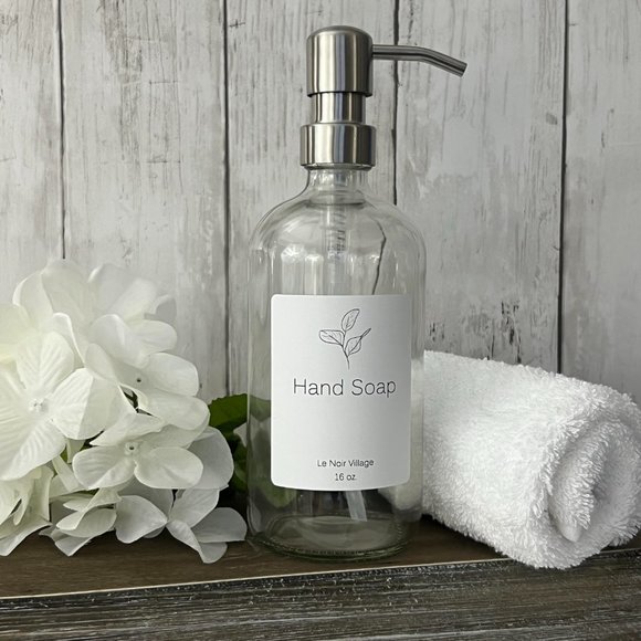 BROWN GLASS SOAP BOTTLES - Picture 8 of 14